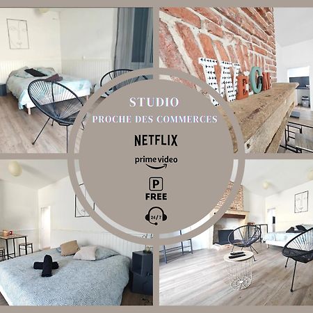 Studio Entier Proche Des Commerces - 1 A 2 Pers - 랑공 외부 사진
