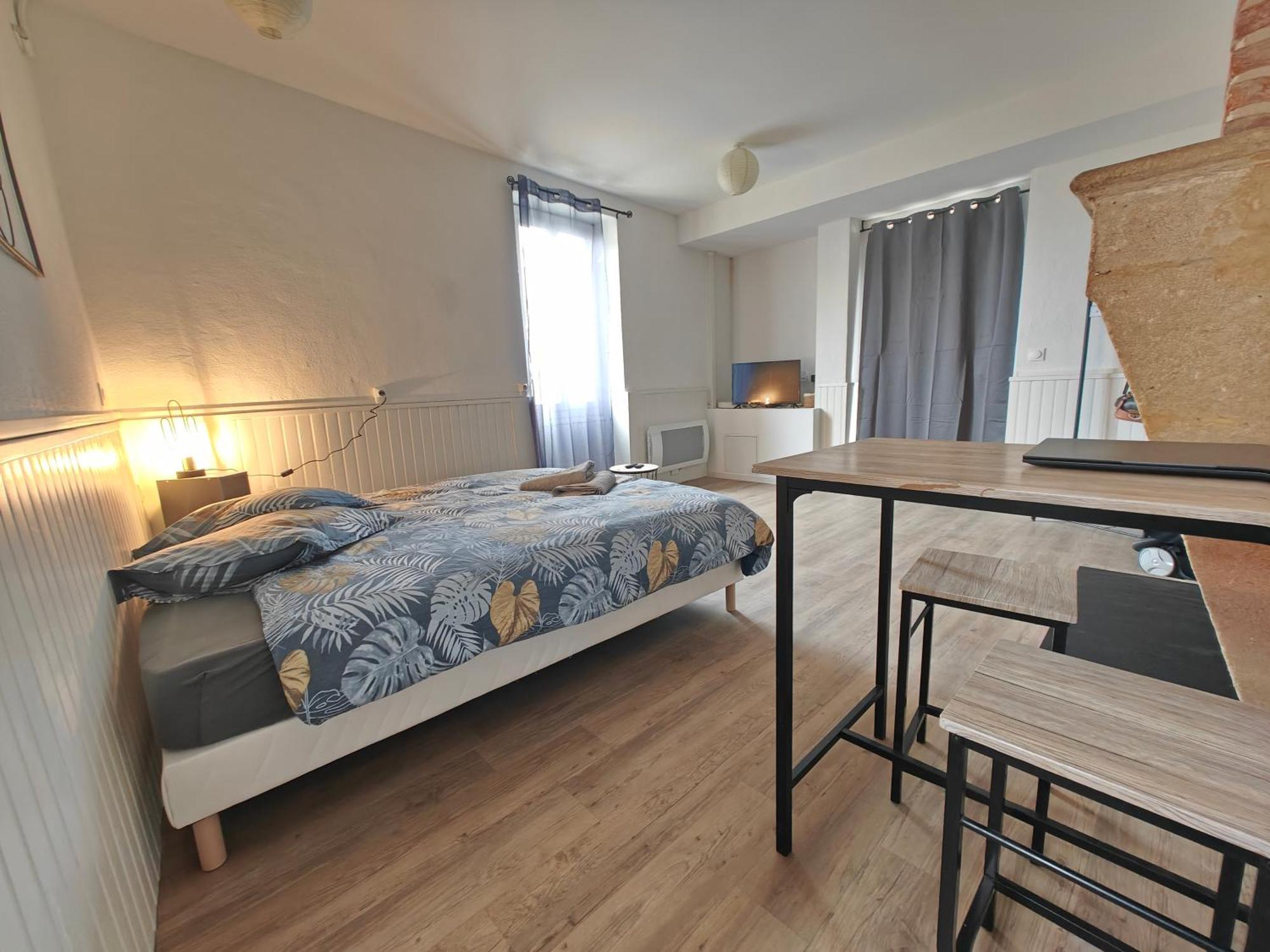 Studio Entier Proche Des Commerces - 1 A 2 Pers - 랑공 외부 사진